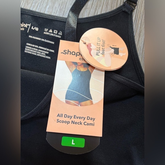 Shapermint Black Tank Large NWT - Picture 4 of 5